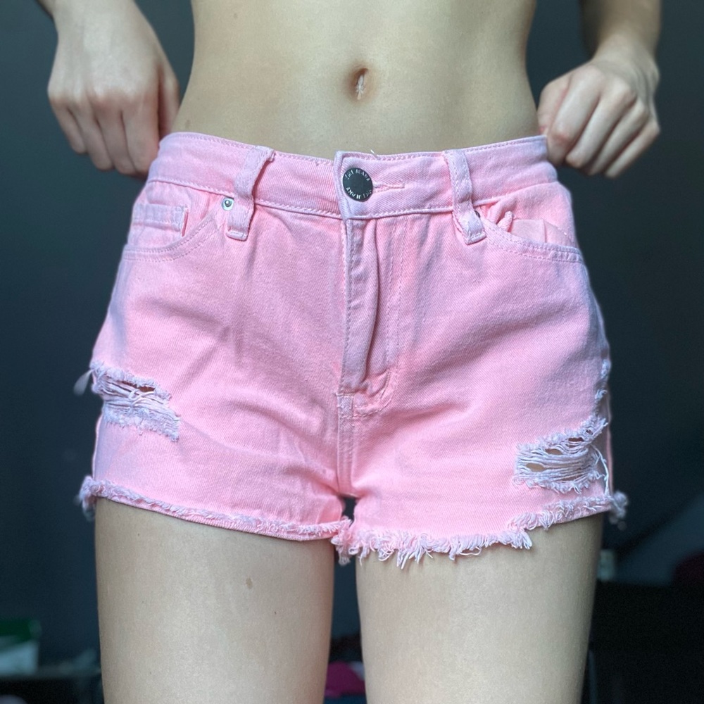 YMI Dream Pink Jean Shorts